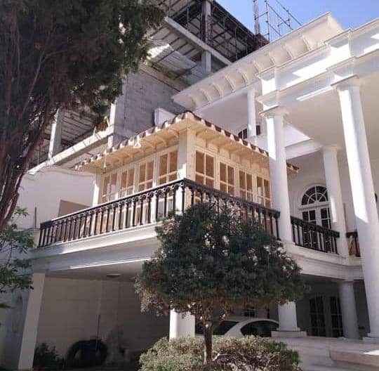 ساخت کلبه و آلاچیق چوبی آرتن وود در کردان کرج